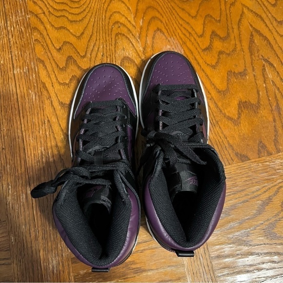 NEW Nike Fragment x Dunk High Beijing in Purple Black Men's 8 or Women's 9.5 - Picture 8 of 13